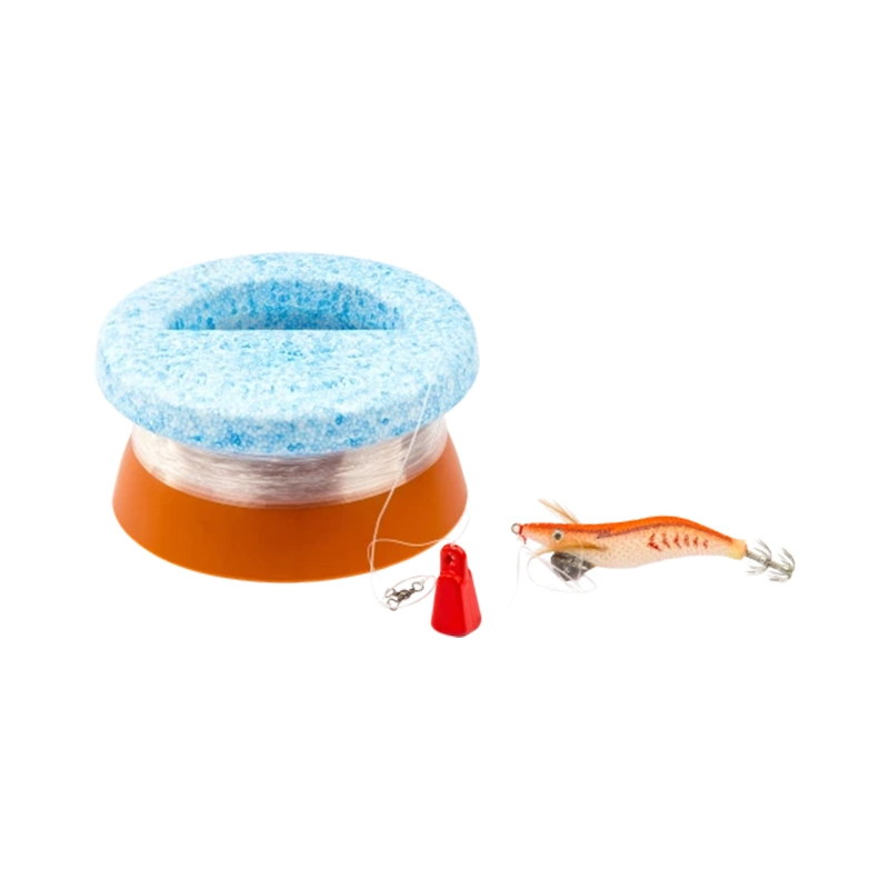 Set za sipe – ribolovna oprema za lov sipe iz plovila. Uključuje motavilo Dino, skosavicu i olovo. Idealno za ribolov niz vjetar ili morsku struju.