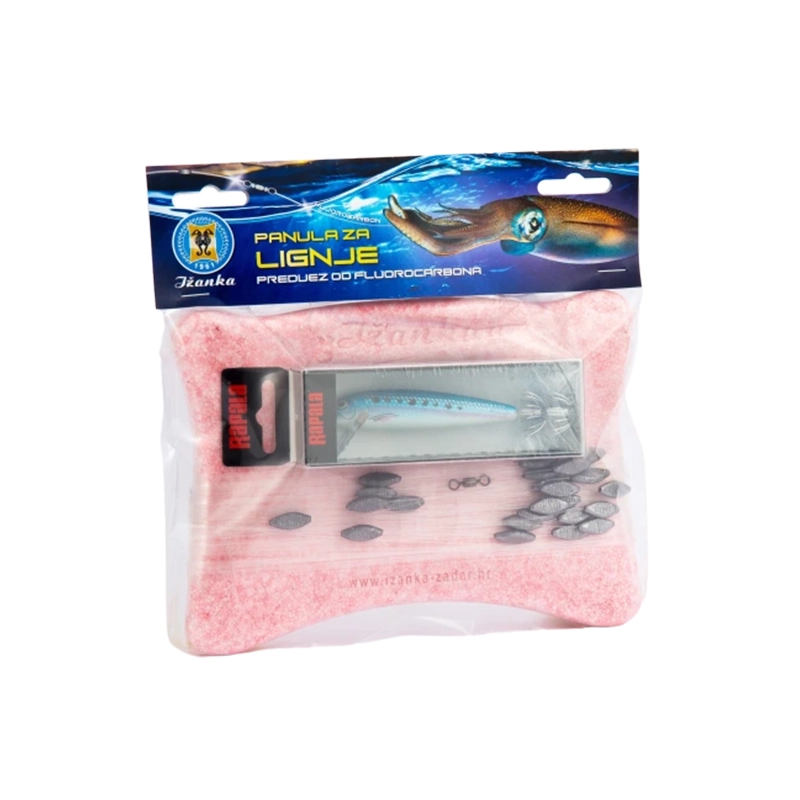 Napredna panula za lignje – savršeno rješenje za sve ljubitelje morskog ribolova! Ova panula kombinira praktičnost i visoku učinkovitost, omogućujući vam jednostavan i uspješan lov lignji direktno s pokretnog plovila. Panula se sastoji od ergonomskog motavila s rupom za udobno držanje, čime se osigurava preciznost i kontrola pri bacanju. Najlon i olovo su pažljivo odabrani kako bi osigurali optimalnu dubinu lova, čime se povećavaju šanse za ulov. Uz ovu panulu dobivate i varalicu Rapala SQ09, poznate po svojoj iznimnoj sposobnosti privlačenja lignji.