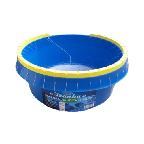 Parangal 30 udica, najlon, udice Mustad i plavom grčkom kofom za lov s broda na oboritu ribu, idealan za profesionalce i rekreativce.