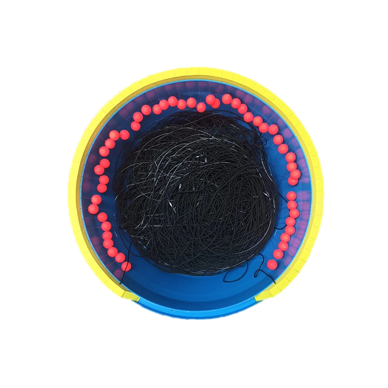 Parangal za Mole 50 udica konop gotov parangal u grčkoj kofi s plovcima i 50 udica, napravljen od konopa.